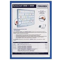 Franken Self-Adhesive Document Holder ValueLine A4 Blue ITSA4S 03 Franken Self-Adhesive Document Holder ValueLine A4 Blue ITSA4S 03