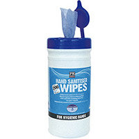Portwest IW40 Hand Sanitiser Wipes 200 Blue