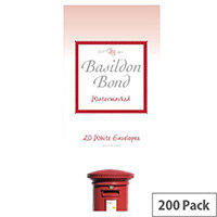 Basildon Bond White Post-Quarto Envelopes (Pack 200) Basildon Bond White Post-Quarto Envelopes (Pack 200)