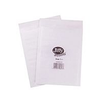 Jiffy Superlite Foam Lined Mailer Size 1 170 x 245mm White (Pack of 200) Jiffy Superlite Foam Lined Mailer Size 1 170 x 245mm White (Pack of 200)