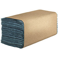 Hostess Natura Hand Towels 1Ply Interfold Blue Pack of 12 6836 Hostess Natura Hand Towels 1Ply Interfold Blue Pack of 12 6836