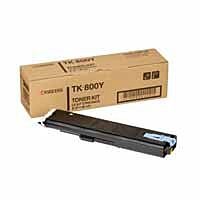 Kyocera FS-C8008N Toner Cartridge 10000 Pages Yellow TK-800Y Kyocera FS-C8008N Toner Cartridge 10000 Pages Yellow TK-800Y