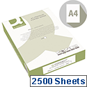 Q-Connect A4 80gsm White Premium Copier/Laser Paper Box of 2500 Sheets KF01088A Q-Connect A4 80gsm White Premium Copier/Laser Paper Box of 2500 Sheets KF01088A