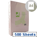 A4 Pink Coloured Copier Paper 80gsm Ream 500 Sheets Q-Connect A4 Pink Coloured Copier Paper 80gsm Ream 500 Sheets Q-Connect