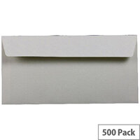 Q-Connect White Envelope DL Peel and Seal Laid Vellum 100gsm Pack of 500 KF01443 Q-Connect White Envelope DL Peel and Seal Laid Vellum 100gsm Pack of 500 KF01443