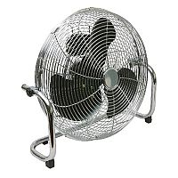 High Velocity Floor Standing Fan In Chrome 3 Speed 18 inch Q-Connect High Velocity Floor Standing Fan In Chrome 3 Speed 18 inch Q-Connect