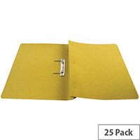 Q-Connect Transfer File Foolscap/A4 35mm Capacity Yellow Pack 25 Q-Connect Transfer File Foolscap/A4 35mm Capacity Yellow Pack 25