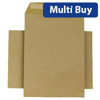 Q-Connect Envelopes C5 115gsm Manilla Self-Seal Pack of 250 KF3442