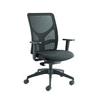 Arista Push Mech Mesh Task Operator Black Office Chair KF74644 Arista Push Mech Mesh Task Operator Black Office Chair KF74644