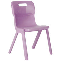 Titan One Piece School Chair Size 6 460mm Purple Pack of 30 Titan One Piece School Chair Size 6 460mm Purple Pack of 30