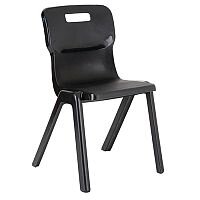 Titan One Piece School Chair Size 5 430mm Charcoal Pack of 30 Titan One Piece School Chair Size 5 430mm Charcoal Pack of 30