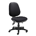 High Back Operator Chair With Height & Seat Angle Adjustment Charcoal High Back Operator Chair With Height & Seat Angle Adjustment Charcoal