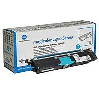 Konica Minolta Magicolor 2430DL/2400W/2500W Toner Cartridge High Capacity Cyan 1710589-007 Konica Minolta Magicolor 2430DL/2400W/2500W Toner Cartridge High Capacity Cyan 1710589-007