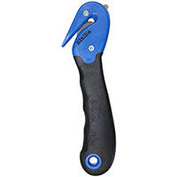 Portwest KN50 Enclosed Blade Knife (Pack of 24) Blue