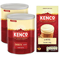 Kenco Smooth Instant Coffee 750g Buy 2 FOC Latte Sachets KS818956 Kenco Smooth Instant Coffee 750g Buy 2 FOC Latte Sachets KS818956
