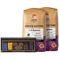 Buy 2 Douwe Egberts Rich Espresso Beans 1kg FOC Green and Blacks Miniatures Buy 2 Douwe Egberts Rich Espresso Beans 1kg FOC Green and Blacks Miniatures