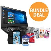 Lenovo IdeaPad 110 15.6” Laptop Bundle Deal Win10 - Laptop Bag - USB Stick - Antivirus Lenovo IdeaPad 110 15.6” Laptop Bundle Deal Win10 - Laptop Bag - USB Stick - Antivirus