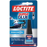 Loctite Super Glue Precision 5g (Pack of 2 + 1 Free) LO810001 Loctite Super Glue Precision 5g (Pack of 2 + 1 Free) LO810001