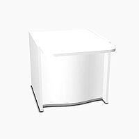 Wave Modern Design Low Straight Reception Desk with White Counter Top & High Gloss White Front W826xD1034xH755mm Wave Modern Design Low Straight Reception Desk with White Counter Top & High Gloss White Front W826xD1034xH755mm