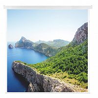 Franken ECO W2000 x H2000mm Electric Roll-Up Projection Screen Franken ECO W2000 x H2000mm Electric Roll-Up Projection Screen