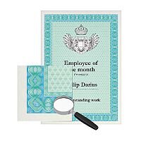 DECAdry A4 Turquoise/Blue Bordered Certificate Paper 115gsm Pack of 70 DECAdry A4 Turquoise/Blue Bordered Certificate Paper 115gsm Pack of 70