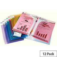 Tarifold A4 Presentation Folder Assorted Pack of 12 TAE511009 Tarifold A4 Presentation Folder Assorted Pack of 12 TAE511009