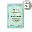 DECAdry A4 Turquoise/Blue Bordered Certificate Papers 115gsm Pack 25 DECAdry A4 Turquoise/Blue Bordered Certificate Papers 115gsm Pack 25
