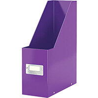 Leitz WOW Click and Store Magazine File Purple 60470062 Leitz WOW Click and Store Magazine File Purple 60470062