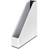 Leitz WOW Magazine File Dual Colour White/Black 53621095 Leitz WOW Magazine File Dual Colour White/Black 53621095