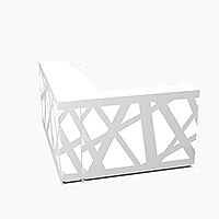 Zig Zag Modern Design Illuminated Solid Surface L-Shaped White Reception Desk W2200mmxD1880mmxH1146mm Zig Zag Modern Design Illuminated Solid Surface L-Shaped White Reception Desk W2200mmxD1880mmxH1146mm