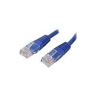 StarTech 1 ft Blue Molded Cat5e UTP Patch Cable Cat 5e 1 ft 1 x RJ-45 Male 1 x RJ-45 Male Blue M45PATCH1BL StarTech 1 ft Blue Molded Cat5e UTP Patch Cable Cat 5e 1 ft 1 x RJ-45 Male 1 x RJ-45 Male Blue M45PATCH1BL