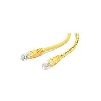 StarTech 1 ft Yellow Molded Cat5e UTP Patch Cable Cat 5e 1 ft 1 x RJ-45 Male 1 x RJ-45 Male Yellow M45PATCH1YL StarTech 1 ft Yellow Molded Cat5e UTP Patch Cable Cat 5e 1 ft 1 x RJ-45 Male 1 x RJ-45 Male Yellow M45PATCH1YL
