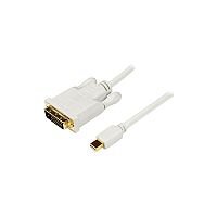 StarTech 6 ft Mini DisplayPort to DVI-D Dual Link Adapter Converter Cable Mini DP to DVI 1920x1200 White M/M MDP2DVIMM6W StarTech 6 ft Mini DisplayPort to DVI-D Dual Link Adapter Converter Cable Mini DP to DVI 1920x1200 White M/M MDP2DVIMM6W