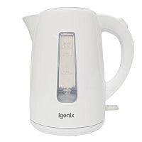 Igenix Electric Kettle Cordless Jug Capacity 1.7L White FCL3616/H Igenix Electric Kettle Cordless Jug Capacity 1.7L White FCL3616/H