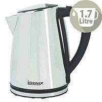 Igenix Electric Kettle Stainless Steel Cordless Capacity 1.7 Litres Igenix Electric Kettle Stainless Steel Cordless Capacity 1.7 Litres