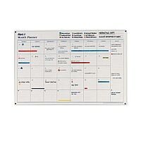Mark-it Month Planner Laminated with Notes Column W900xH600mm – Accessory Kit, Box Per Day, Notes Column, Write On-Write Off & Reusable (MP) Mark-it Month Planner Laminated with Notes Column W900xH600mm – Accessory Kit, Box Per Day, Notes Column, Write On-Write Off & Reusable (MP)