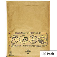 Mail Lite Bubble Lined Size K/7 350x470mm Gold Postal Bags Pack of 50 Mail Lite Bubble Lined Size K/7 350x470mm Gold Postal Bags Pack of 50