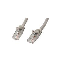 StarTech 15m Gray Gigabit Snagless RJ45 UTP Cat6 Patch Cable 15 m Patch Cord 1 x RJ-45 Male Network 1 x RJ-45 Male Network Gold-plated Contacts Gray N6PATC15MGR StarTech 15m Gray Gigabit Snagless RJ45 UTP Cat6 Patch Cable 15 m Patch Cord 1 x RJ-45 Male Network 1 x RJ-45 Male Network Gold-plated Contacts Gray N6PATC15MGR