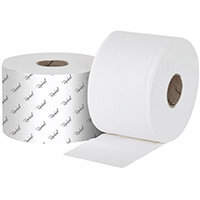 Raphael 1Ply Versatwin Toilet Roll 200m x 90mm Pack of 24 VT1200R Raphael 1Ply Versatwin Toilet Roll 200m x 90mm Pack of 24 VT1200R