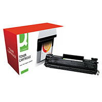 Compatible Black Toner Cartridge - Alternative for HP 36A (CB436A) - Q-Connect