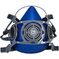 Portwest P410 Auckland Half Mask Blue Large