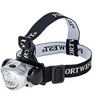 Portwest PA50 LED Head Light Silver