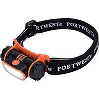 Portwest PA70 Rechargable LED Head Light Black