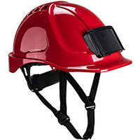 Portwest PB55 Endurance Badge Holder Helmet Red