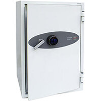 Phoenix Fire Fighter FS0443E Size 3 145L Fire Safe with Electronic Lock White Phoenix Fire Fighter FS0443E Size 3 145L Fire Safe with Electronic Lock White