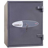 Phoenix Venus HS0654K 184L Security Safe With Key Lock Grey Phoenix Venus HS0654K 184L Security Safe With Key Lock Grey