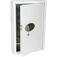 Phoenix Cygnus Key Deposit Safe KS0033K With 144 Key Hooks Key Lock & Deposit Slot White Phoenix Cygnus Key Deposit Safe KS0033K With 144 Key Hooks Key Lock & Deposit Slot White