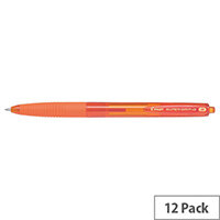 Pilot Super Grip G Ballpoint Pen Medium Orange Pack of 12 4902505552205 Pilot Super Grip G Ballpoint Pen Medium Orange Pack of 12 4902505552205