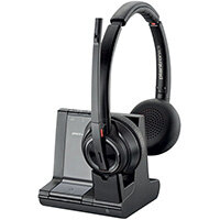 Plantronics Savi 8220 Wireless DECT Headset Binaural UC 207325-12 Plantronics Savi 8220 Wireless DECT Headset Binaural UC 207325-12