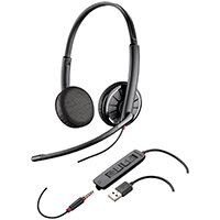 Plantronics Blackwire C325-Monaural USB and 3.5mm 204446-01 Plantronics Blackwire C325-Monaural USB and 3.5mm 204446-01